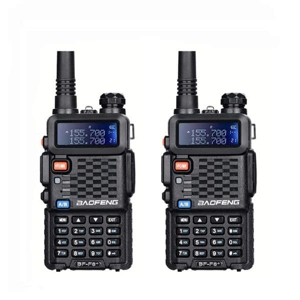 2PCS Baofeng BF-F8+ Walkie Talkie Dual Band Vhf&Uhf SMA-F Two Way Radio BF F8+ F8 Comunicador Ham CB Radio Range Hf Transceiver Free Shipping