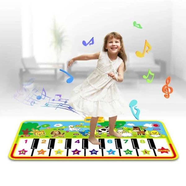 Big Size Baby Musical Mat Toys Piano Toy Infantil Music Playing Mat Kids Early Education Learning Children Baby Toys Y240813