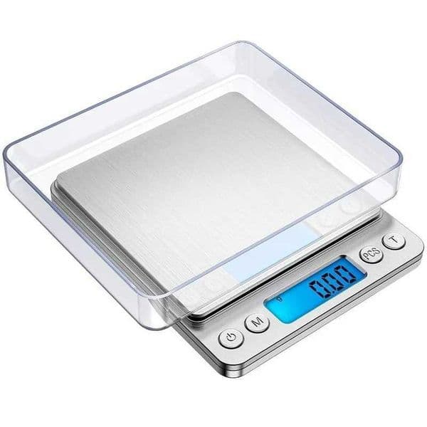 NEW 500/0.01g 3000g/0.1g LCD Portable Mini Electronic Digital Scales Pocket Case Postal Kitchen Jewelry Weight Balance ScaleM240815