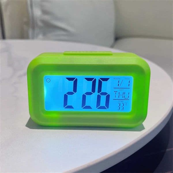 Mini 12/24-hour Table Alarm Clock Kawaii Led Digital Alarm Clock Multifunctional Portable Clock Office Supplies Desktop OrnamentM240814
