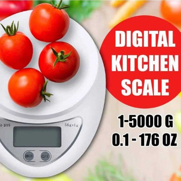 Digital Scale 5KG Electronic Mini Pocket Scale 1g 0.1g Precision Steelyard for Kitchen Food Balance Scales Kitchen AccessoriesM240815