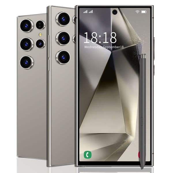 S24 S25 Ultra 5G Android Smartphone with High-Resolution Display & Dual SIM Capability