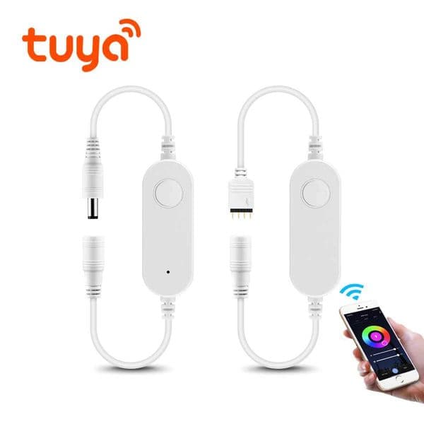 Tuya Smart Controller WIFI Led Controller 4pin/DC LED Strip Light Dimmable LED Dimmmer For 12V 5050 2835 Cob Neon Tape CL240815
