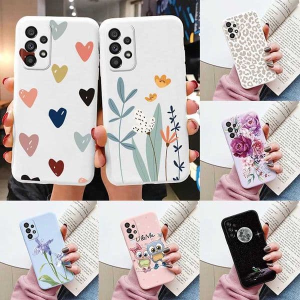 Hot Sale Designer Phone Case For Galaxy A53 5G phone case cute flower butterfly Fundas TPU Coque suitable for A53 A 53 5G bumper shell T241209