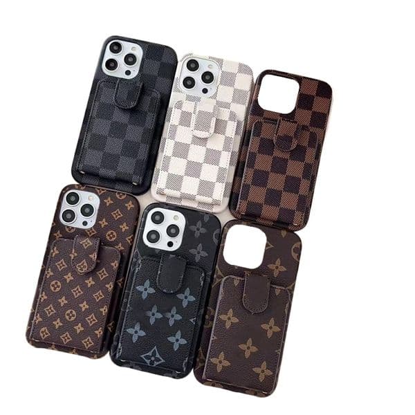 phone case for iphone 15 promax case designer 14 13 12 Pro phone case Phonecase Leather Card Slot Holder Wallet High Quality Purse Luxury Designer case wallet Card