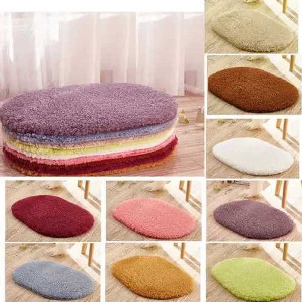 Absorbent Soft Memory Bath Bathroom Bedroom Floor Mat Rug Non-slip Plush Comfortable Touch Hallway Living RoomM240816