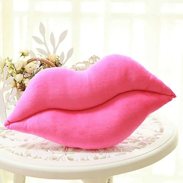 Pillow Box Double Sexy Lips Toy Red Plush Day Gift Lips Valentines Day Lips Pumpkin shaped Pillow Decoration Throwing Pillow W240816