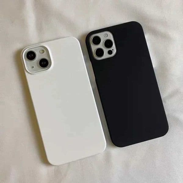 Frosted Black and White Drop Resistant Ultra Thin for iphone 15 14 6 8 plus xr x xs 11 12 13 mini pro max soft silicone caseM240816