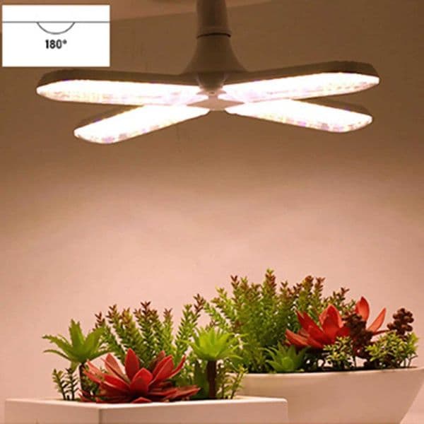 Foldable LED Grow Light Full Spectrum E27 for Plant Vegetables Greenhouse Y240816