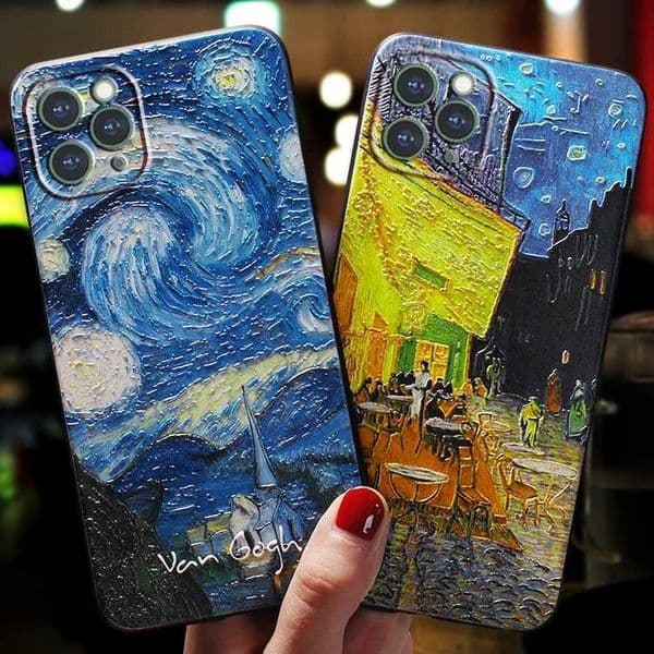 For Funda iphone 15 14 13 12 11 Pro 14Pro 15Pro Max Plus mini XR X XS Max SE 2020 2022 6 7 8 Plus Case 3D Art Phone CoverM240816