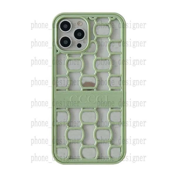 Fashion Designer Case For Iphone 15 14 Plus 13 Promax 12 Pro 11 Xr X Luxury Woman Hollow radiating Out Mobile G2311291PE WFGR