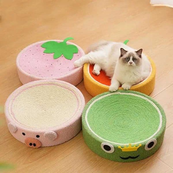 Bowl Shape Cat Scratching Board Cat Bed Grinding Claws Corrugated Paper Scratch Board for Pet Cats Relaxing Playing Pad Cat ToysXJ240817
