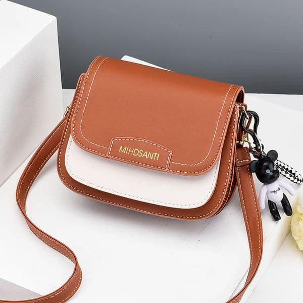 Travel 2024 Fashion Mini Square Bag Womens Candy Color Simple Buckle Girl Shoulder Bag Cross Body Bag 240820