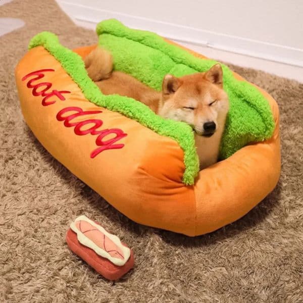 Pet bed dog house lounge mat soft fiber pet detachable water tank 240819