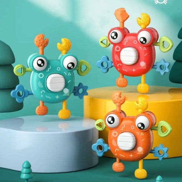 New Fun Baby Finger Exercise Game Newborn Baby Rattles Mobiles Hanging Bell Early Education Toys 0-24 Months For Children Gifts Y240820