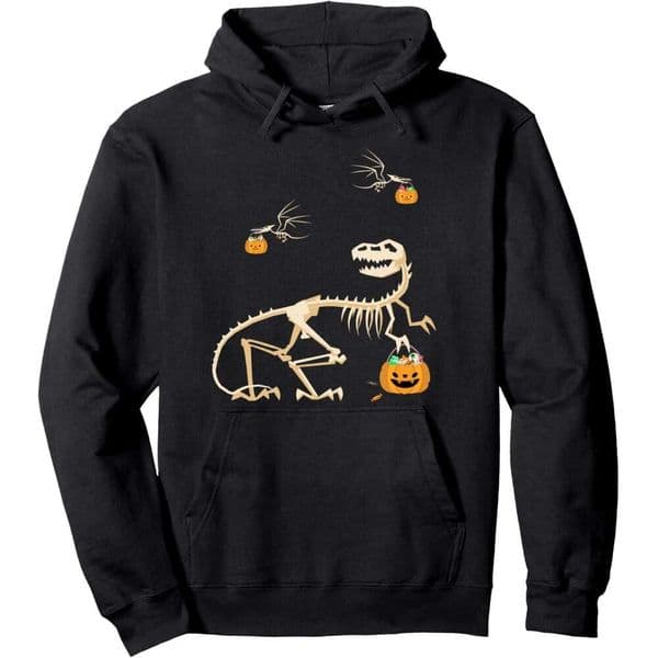 Hoodie For Mens Womens Dinosaur Pumpkin Kids Halloween Skeleton T Rex Pullover Hoodies Sweatshirt Jacket Long Sleeve Free shipping