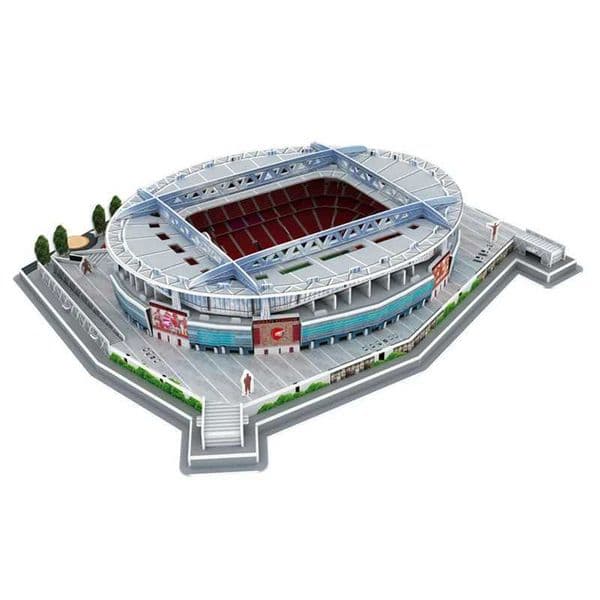 Emirates Football Stadium 3D Jigsaw Hot Selling Factory Arsenal Fans Puzzle Paper Gift Big Size SZ