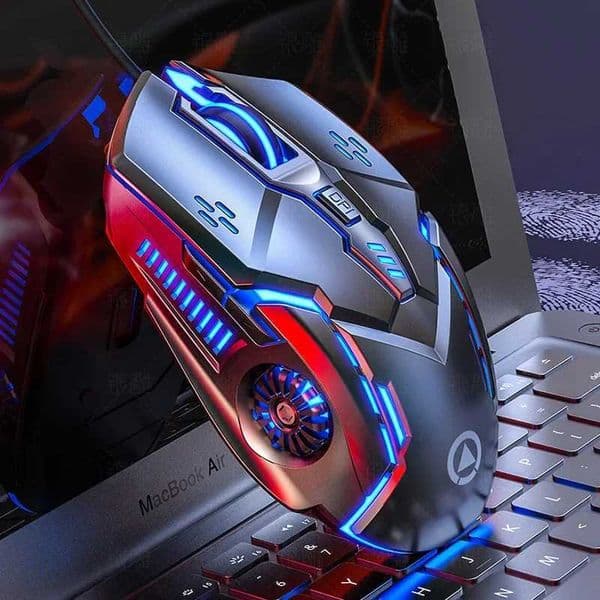 High Quality Laser Mouse for PC Gamer Gaming Ergonomic Mouse with LED Backlight USB Mouse Suitable for PC Gamer Girls Laptop Mouse Z250102