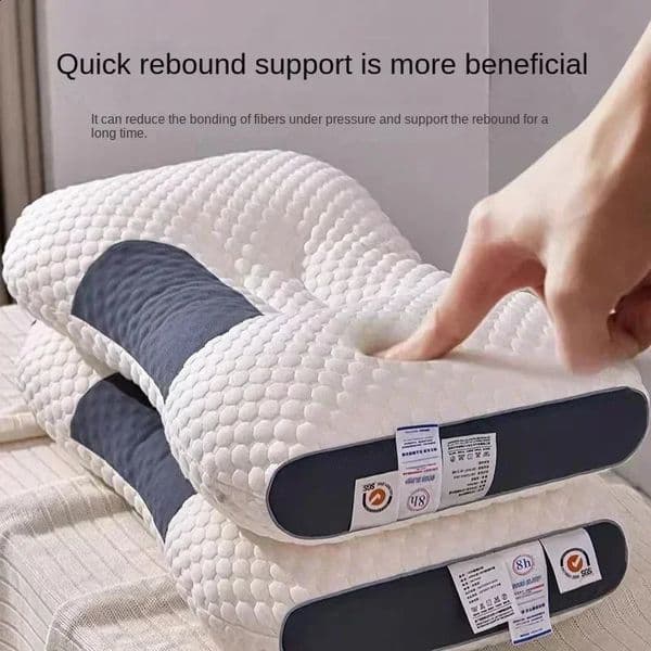 2026 Cervical Orthopedic Neck Pillow Help Sleep And Protect The Household Soybean cologne Fiber SPA perfume Massage For Free Shipping