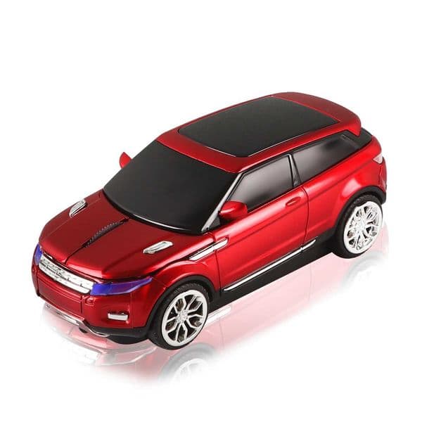 Ergonomic 2.4GHz wireless mouse 3D cool SUV sports car mouse USB optical 1600DPI gaming mouse for PC laptop desktop computer gift Z250320