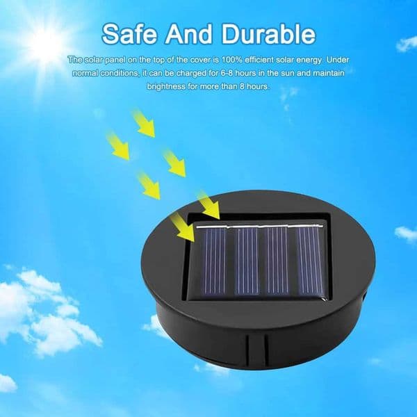 4pcs Outdoor Solar Light Waterproof Ip44 Outdoor Lantern 3 Lumens Led Top Light Bulb Atmosphere Lamp for Camping Landscape Y240820