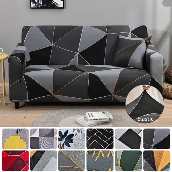 Elastic sofa cover for living room spandex tight packaging fully covered sofa cover furniture sliding cover 1/2/3/4 seats 240821