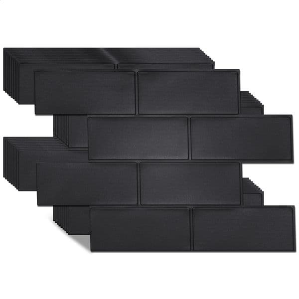 Big Size Wall Tile Sticker Peel and Stick Vinyl Wallpaper Backsplash for Kitchen Bathroom Living Room Decoration 240821