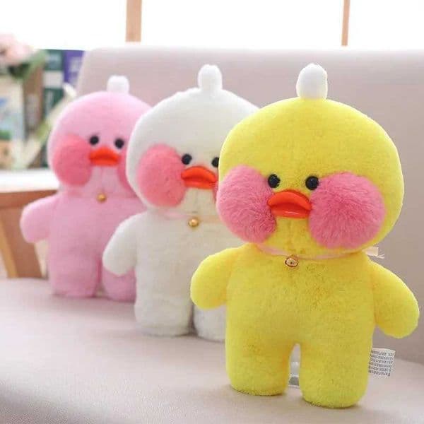 Little Yellow Duck Internet Celebrity Little Yellow Duck Plush Toy Duck Doll Childrens Clothing Doll W240821