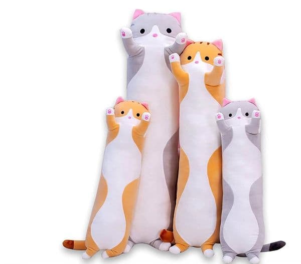 50cm 70cm 90cm Cute Cat Panda Koala Large Stuffed Animals Plush Toys for Children Girls Soft Long Sleep Pillow Hugs Christmas Gifts