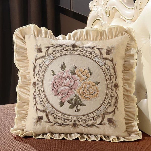 Sofa decorative pillow ious soft cushion cover royal red pillow cover living room decoration 45x45cm 240821