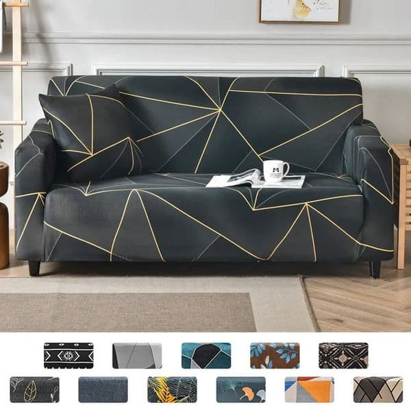Elastic sofa cover spandex chair sofa cover sliding sofa cover non slip dog pet childrens home decoration for living rooms 240821