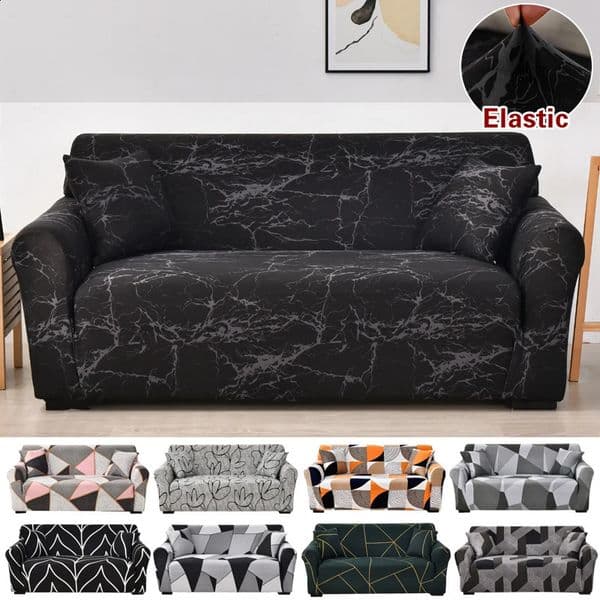 Elastic sofa cover for living room elastic non slip sofa cover corner L-shaped U-shaped segmented sofa cover 1PC 240821