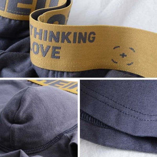 Boxer Mens Underwear Boxer Horses Mens Cotton Underwear Breathable Mens Boxer Comfortable Elastic Mens Underwear Plus Size L-4XLW240727