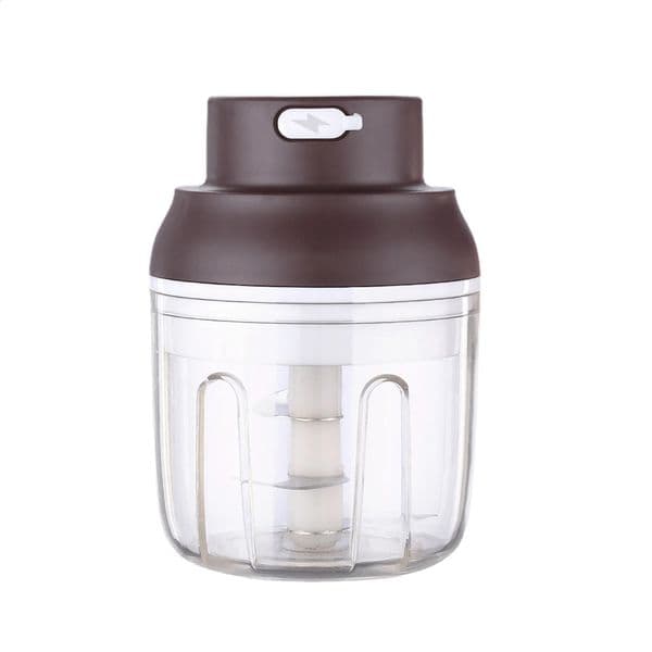 Rechargeable Portable LFGB Certificated PP Container 430 Stainless Steel Blade Garlic Masher Vegetable Chopper Fruit Crusher 240823