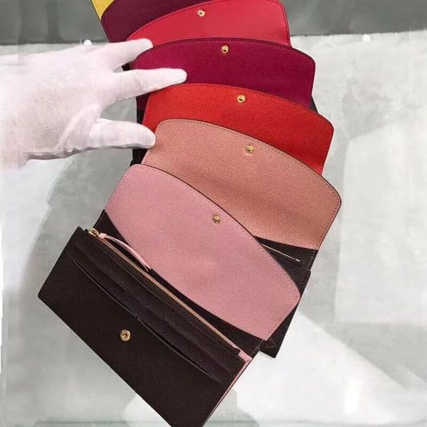 Women Wallets Genuine Leather Long Wallet for Lady Multi-card Zipper Bag Designer Luxury Wallet Comes with Gift Box