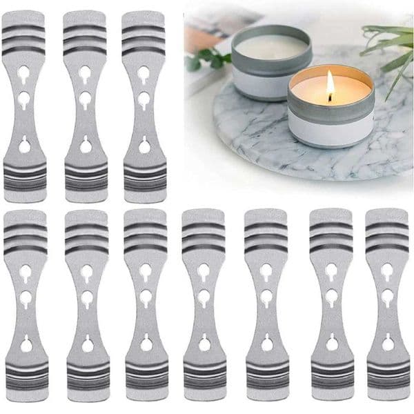 Metal Candle Wick Centering Devices Stainless Steel Candle Wick Holder for Candle Making DIY Making Lovers Y240823