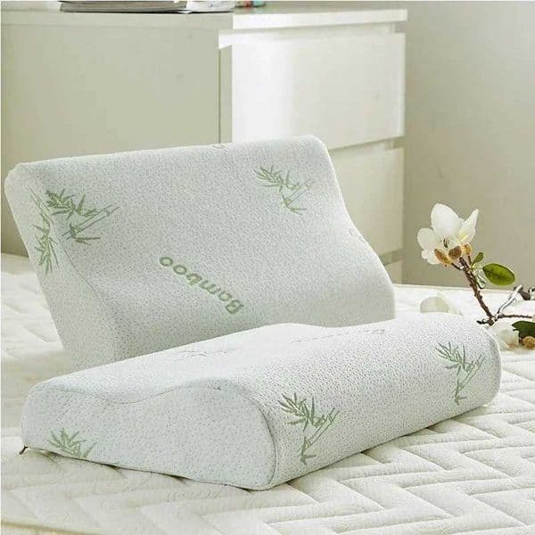 Pillow Bamboo Cervical 1 Sleeping Pillows Rebound Memory Orthopedic Pc Cervical Health Cotton Pillows Memory Foam Pillow