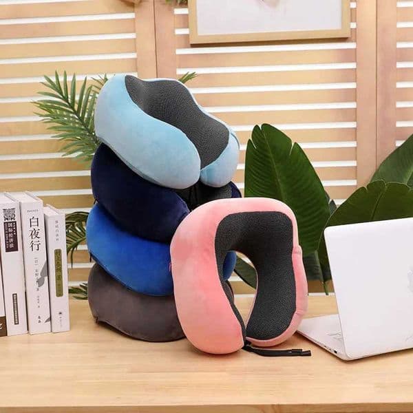 Car Pillows Memory Foam Soft Neck Supportor Travel Cushion U Shaped Neckrest Pad Cervical Interior Automobile AccessoriesXJ240822