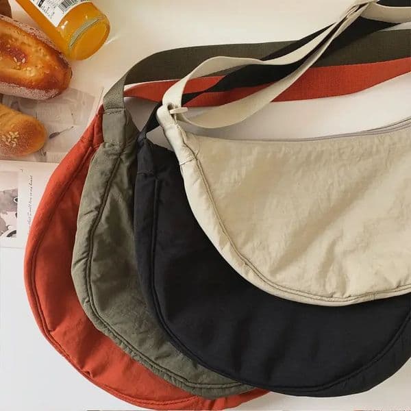 Casual Nylon Hobos Crossbody Bag for Women Shoulder Bags Large Capacity Tote Lady Travel Shopper Bag Female Purses 240823