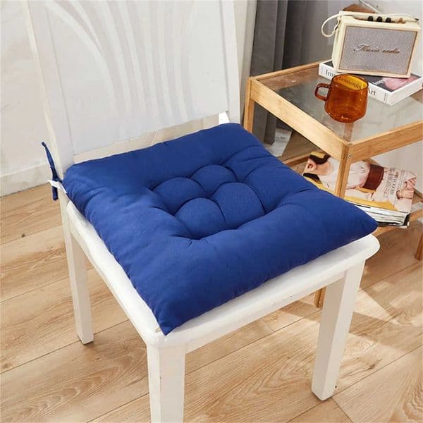 Solid chair cushion square cushion cotton interior cushion office cushion home or car garden sunny lounge seat cushion W240819