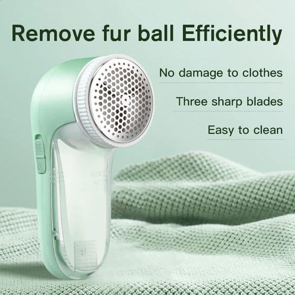 Household clothing shaver fabric fluff r electric portable brush blade professional rechargeable fur ball trimmer 240824