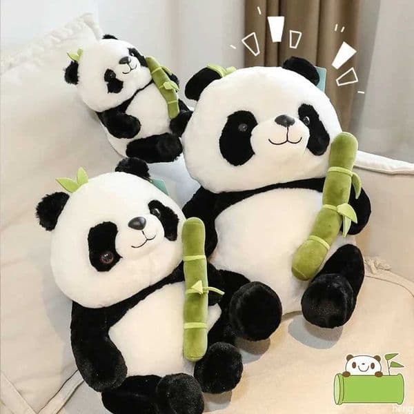 Panda cushion Kawaii backrest cushion Panda cushion Children sleeping throw pillows Sofa cushion Birthday gift W240819