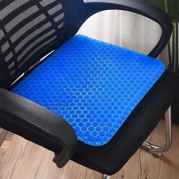 Seat cushion TPE gel cushion honeycomb egg cushion double-layer square office chair breathable seat ice cushion car seat cushion W240819
