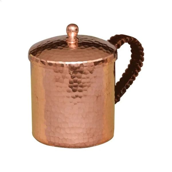 Premium Quality Moscow Mule Mug Hammered Cups Heavy Red Copper Rose Gold 100% Handcrafted Pure Solid Brass Mugs 240824