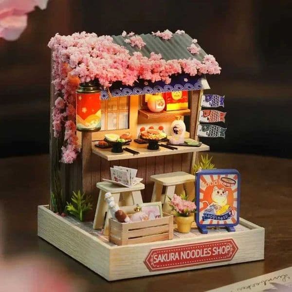 Mini Miniature Doll House DIY Small House Kit Creative Room Bedroom Decoration with Furniture For Birthday Gift For Kids M240824