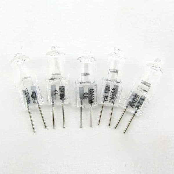 10pcs G4 halogen bulb 12V 5W 10W 20W 35W 50W G4 halogen bulb light bulb batch JC dual battery LED light warm white replacement LED light CL240827