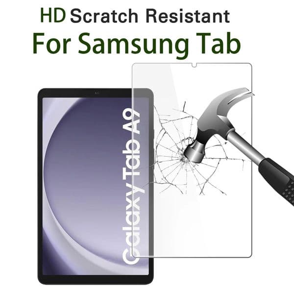 Screen Protector For Samsung Galaxy Tab A9 8.7 Inch A9+ A9Plus 11 inch 2023 HD Scratch Resistant 9H Tempered Glass Film For Galaxy Tab A8 A7 S6 Lite 10.4 10.5 inch A 10.1 8.4