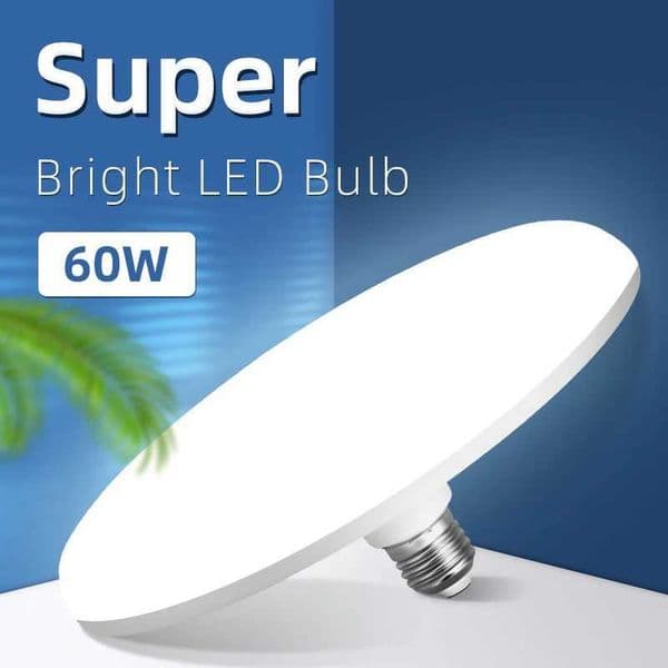 LED E27 bulb cold white 220V UFO light 20W 40W 50W 60W Bombillas ampoule bulb for kitchen living room home lighting source CL240826