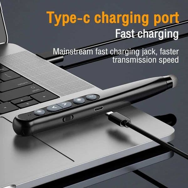 Multi purpose lightweight PPT Clicker for Computer Laptops with touch screen writing head CL240826