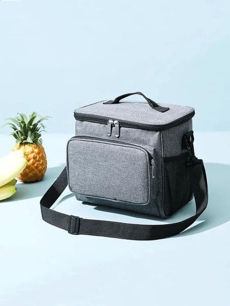 Multi functional large capacity cooler bag waterproof Oxford portable zipper lunch womens box picnic food w240826